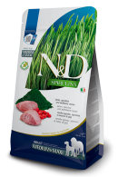 N&D Spirulina Dog Adult Medium & Maxi с агнешко, 7 кг