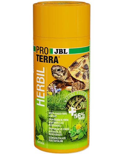 JBL ProTerra Herbil основна храна за сухоземни костенурки, 1000 мл