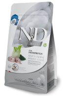 N&D Spirulina Dog White Puppy Medium & Maxi с лаврак и фенел, 2 кг