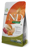 N&D Cat Adult Pumpkin с патица, тиква и пъпеш, 1.5 кг