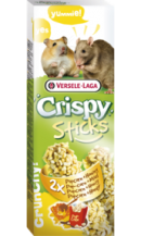 Versele Laga Sticks за хамстери и плъхове с пуканки и мед, 100 г