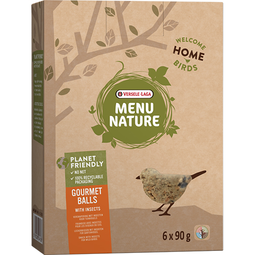 Menu Nature Gourmet топки с насекоми за диви птици, 540 г