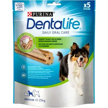 Dentalife за кучета от средни породи, 115 г