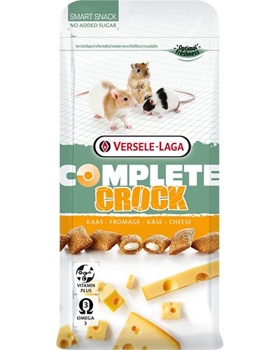 Crock Complete Cheeses бисквити с вкус на сирене, 50 г