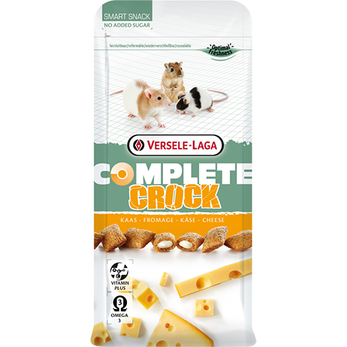 Crock Complete Cheeses бисквити с вкус на сирене, 50 г