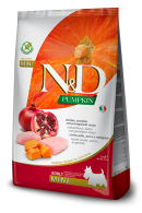 N&D Pumpkin Dog Adult Mini с пиле, тиква и нар, 2.5 кг