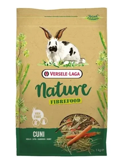 Versele Laga Cuni Nature Fibrefood пълноценна храна за възрастни зайци, 1 кг