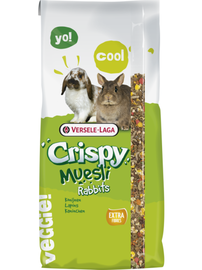 Versele-Laga Crispy Muesli Cuni Crispy пълноценна храна за декоративни зайци, 400 г