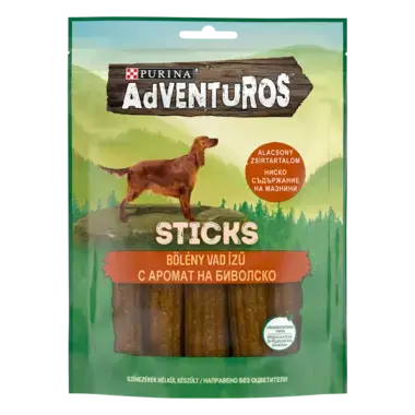 Adventuros пръчици с бизонско месо, 120 г