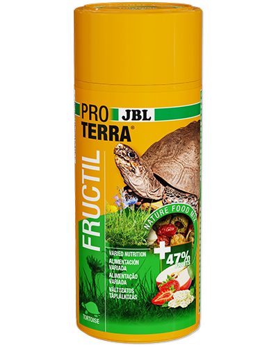 JBL ProTerra Fructil основна храна за сухоземни костенурки с натурални плодове, 250 мл