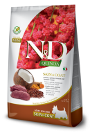 N&D Dog Quinoa Skin & Coat Adult Mini с еленово месо, 800 г