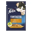Felix Fantastic пауч за котки с пиле в желе, 85 г