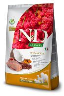 N&D Quinoa Skin & Coat Adult Mini с пъдпъдък и кокос, 7 кг