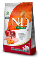 N&D Pumpkin Dog Adult Medium & Maxi с пиле, тиква и нар, 2.5 кг