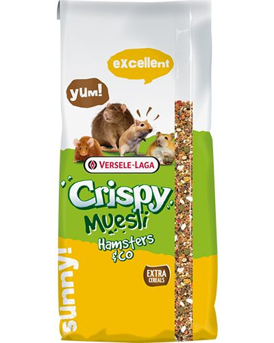 Versele Laga Crispy Muesli Hamsters & Co пълноценна храна за хамстери, 20 кг