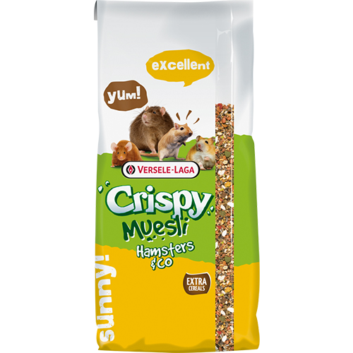 Versele Laga Crispy Muesli Hamsters & Co пълноценна храна за хамстери, 20 кг
