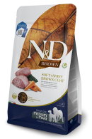 N&D Brown Dog Spirulina Medium & Maxi Adult с агне и моркови, 7 кг