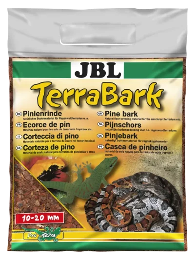 JBL TerraBark M 10-20 мм постелка за горски и тропически терариуми, 20 л