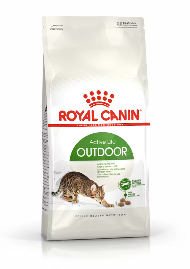 Royal Canin Outdoor за котки, 2 кг
