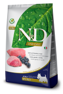 N&D Prime Dog Adult Mini с агнешко и боровинки, 800 г