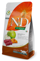 N&D Cat Adult Pumpkin с еленово месо, тиква и ябълка, 5 кг