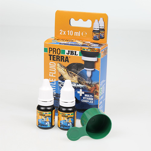 JBL ProTerra Turtle Fluid течни мултивитамини за водни и блатни костенурки, 2 x 10 мл - Image 2