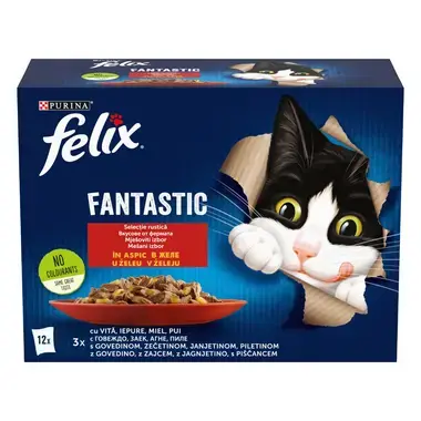 Felix Fantastic месо в желе, 12x85 г - Image 2