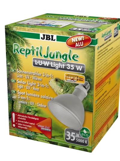 JBL ReptilJungle L-U-W Light alu 35W прожектор с широк лъч за терариуми от дъждовна гора