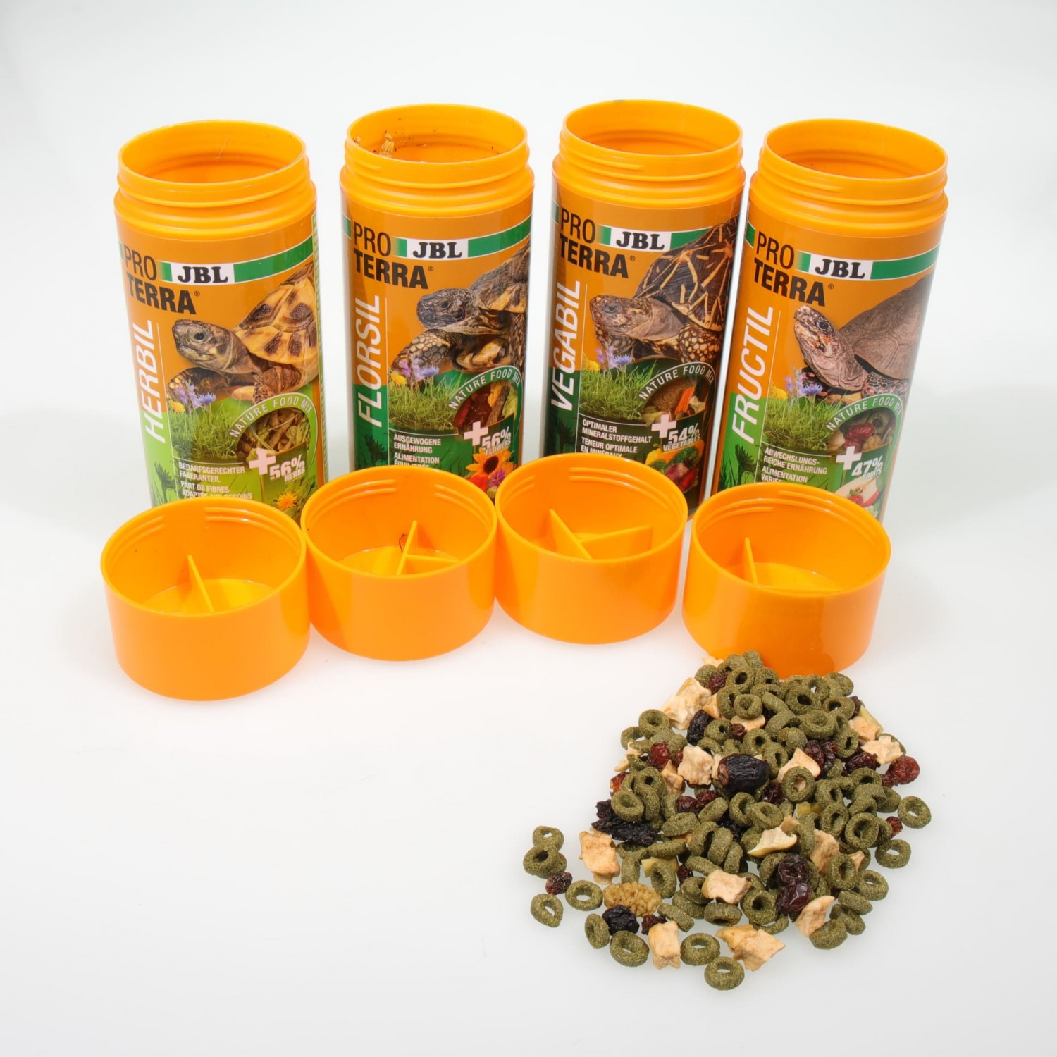JBL ProTerra Tortoise Menu храна за сухоземни костенурки, 250 мл - Image 5