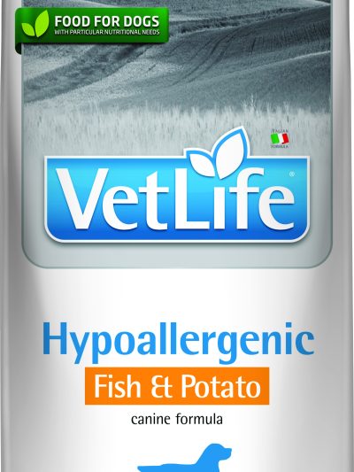 Vet Life Dog Hypoallergenic Fish & Potato, 2 кг