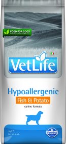 Vet Life Dog Hypoallergenic Fish & Potato, 2 кг